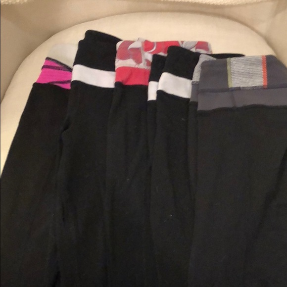 lululemon athletica Pants - 5 pairs of Lululemon groove pants!